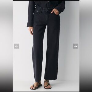 DENIM FORUM Farrah Lo-Rise Wide